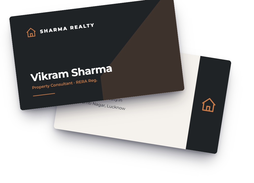 Real Estate Luxury visiting card template
